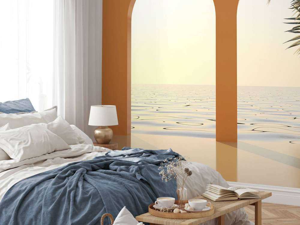 Doorkijk op het water