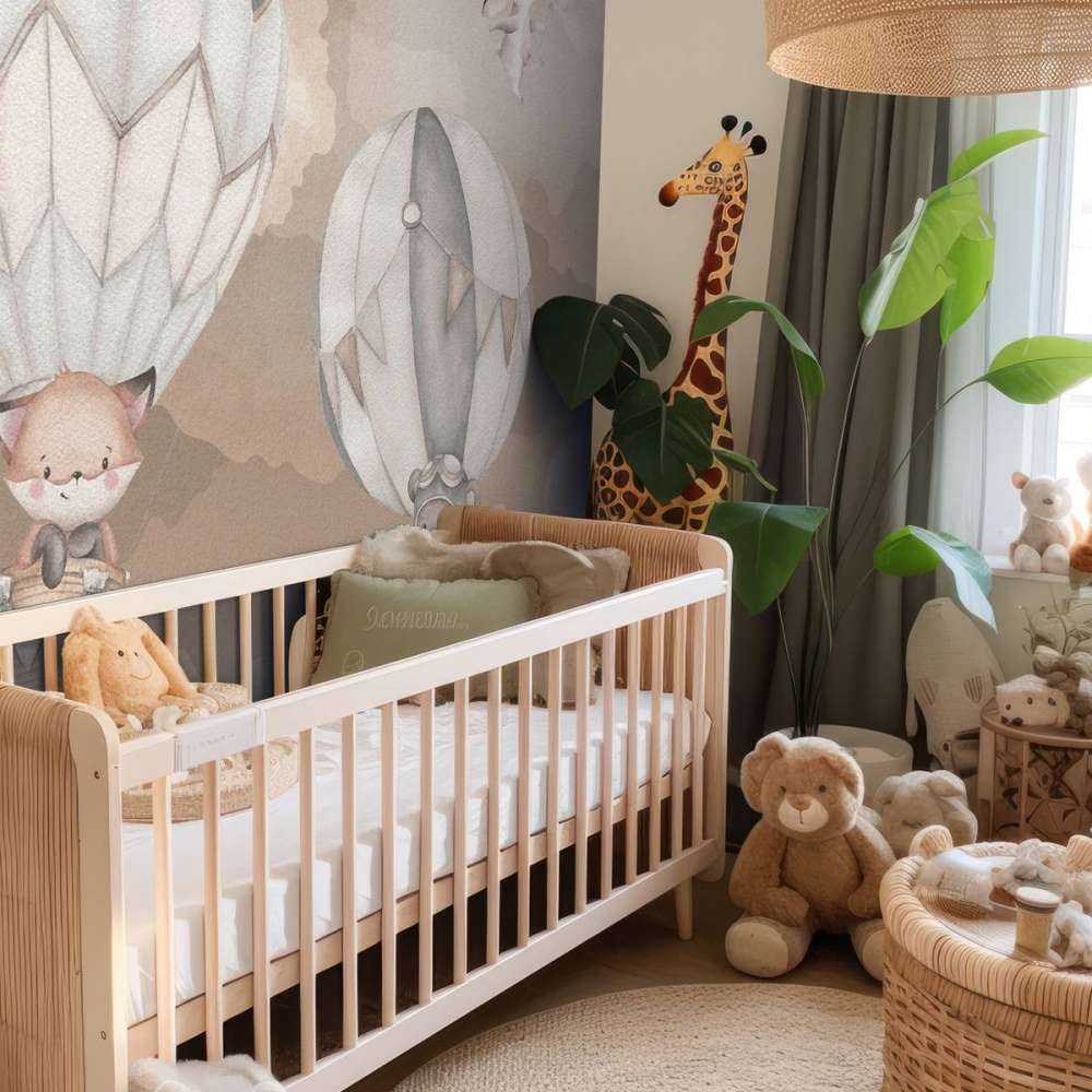 Vliegende dieren taupe