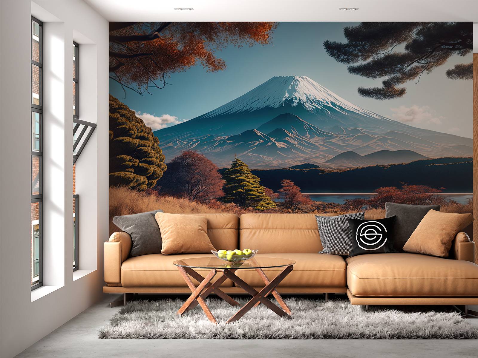 Fuji berg uitzicht