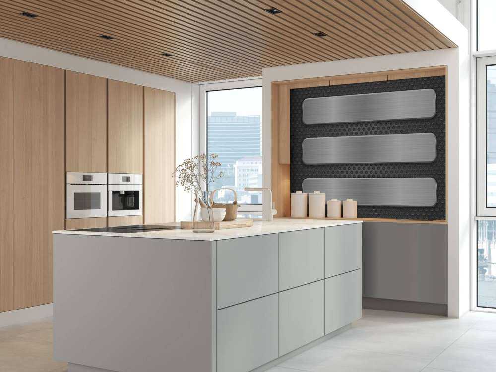 Metalen achtergrond met platen