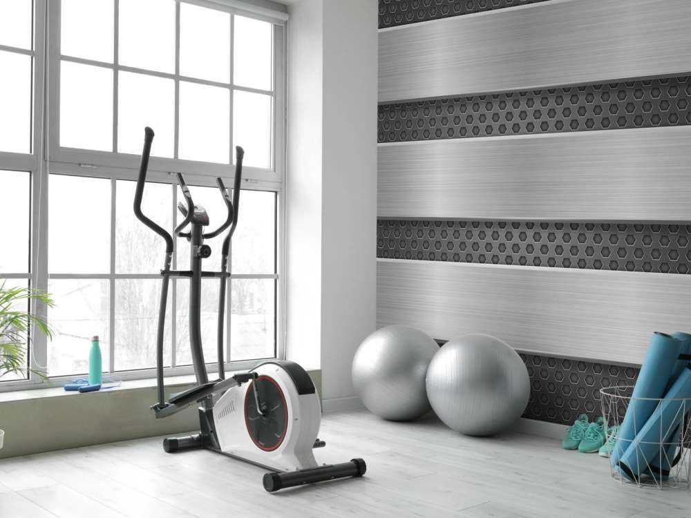 Metalen achtergrond met platen