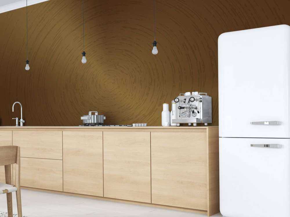 Bronzen cirkelvormige achtergrond