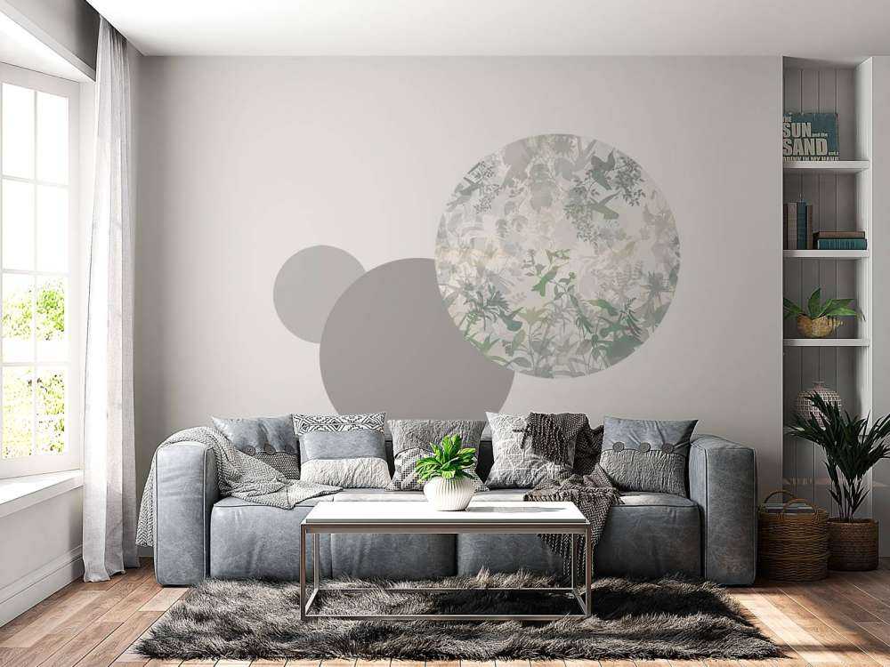 Garden Symphony in Dark Green