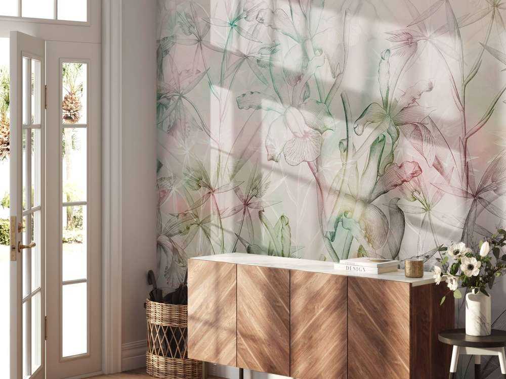 Orchid Mirage in Soft Pastels