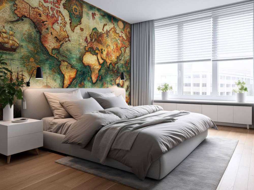 Vintage Historical World Map