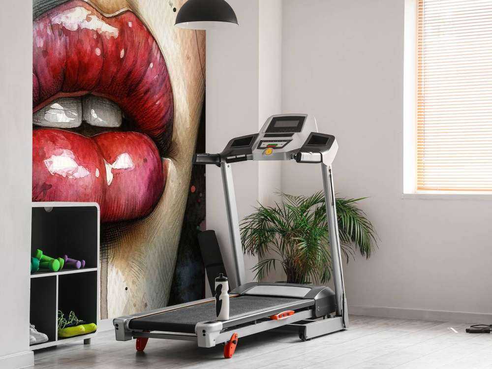 Watercolor Woman Lips #1