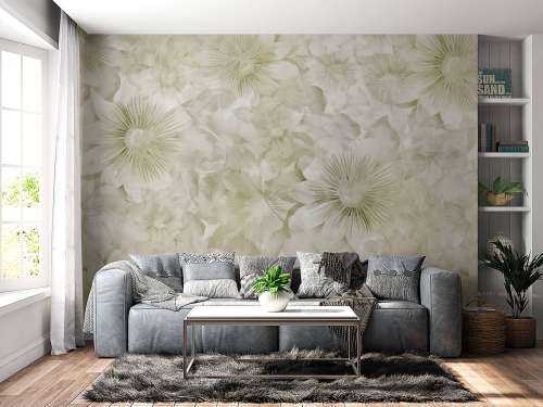 Botanical Watercolor Elegance Warm Sand