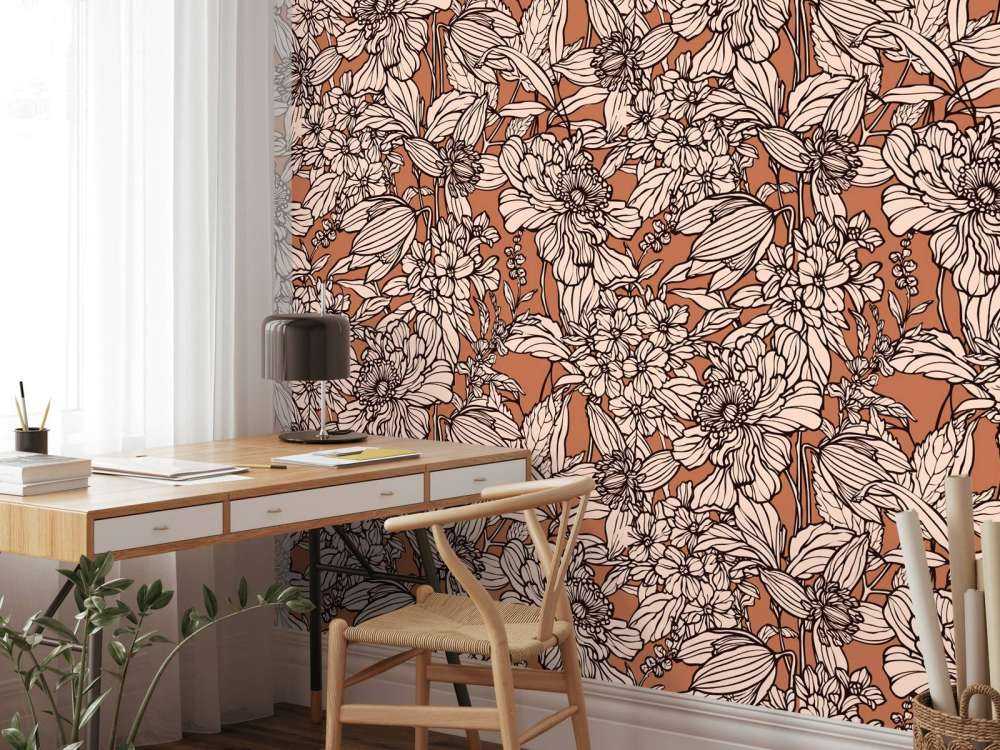 Terracotta Botanische Lijnen