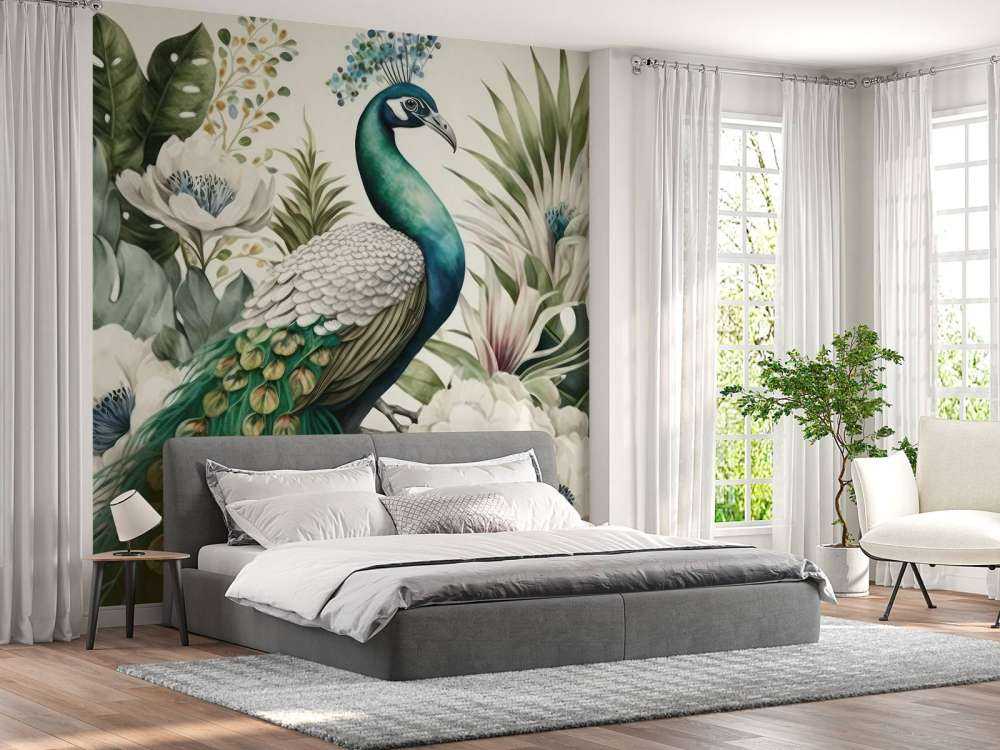 Pauwenflora in Harmonie