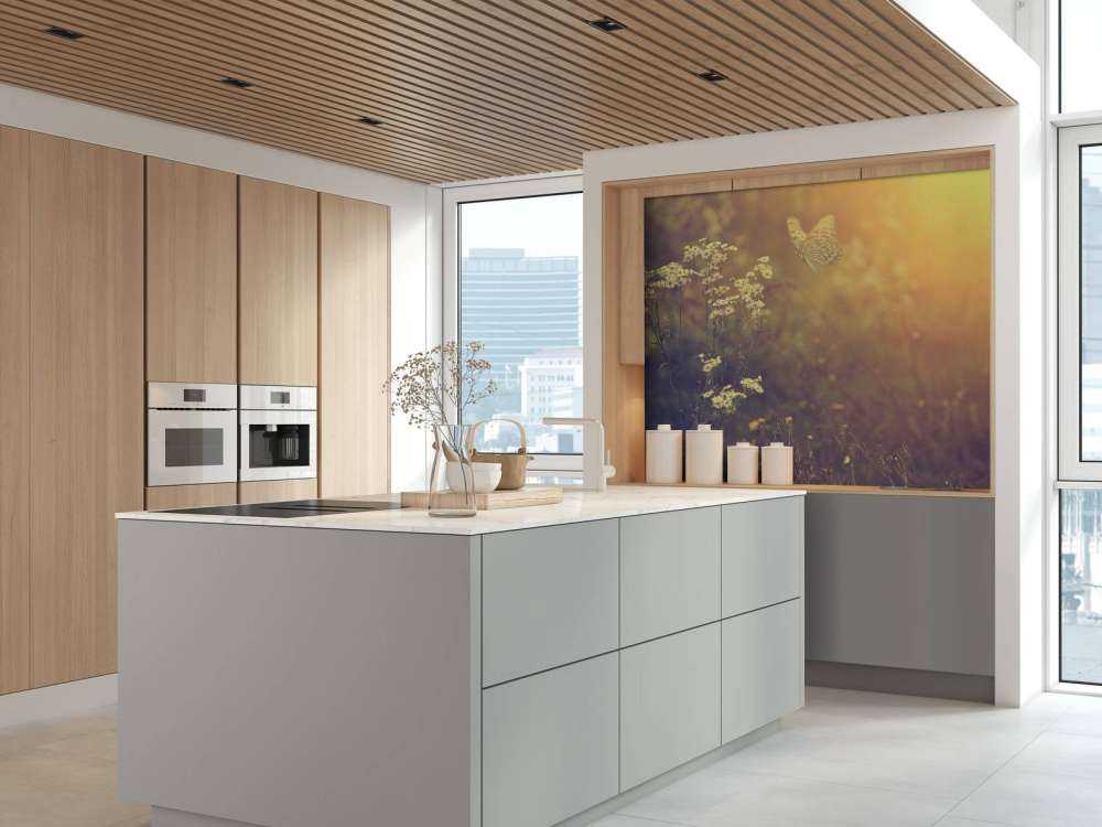 Vlinder met bloemen