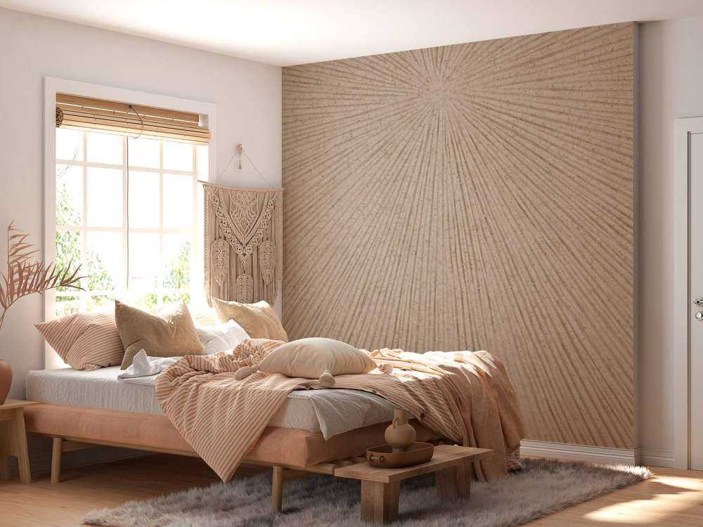 Structuur met lijnen in beige bruin