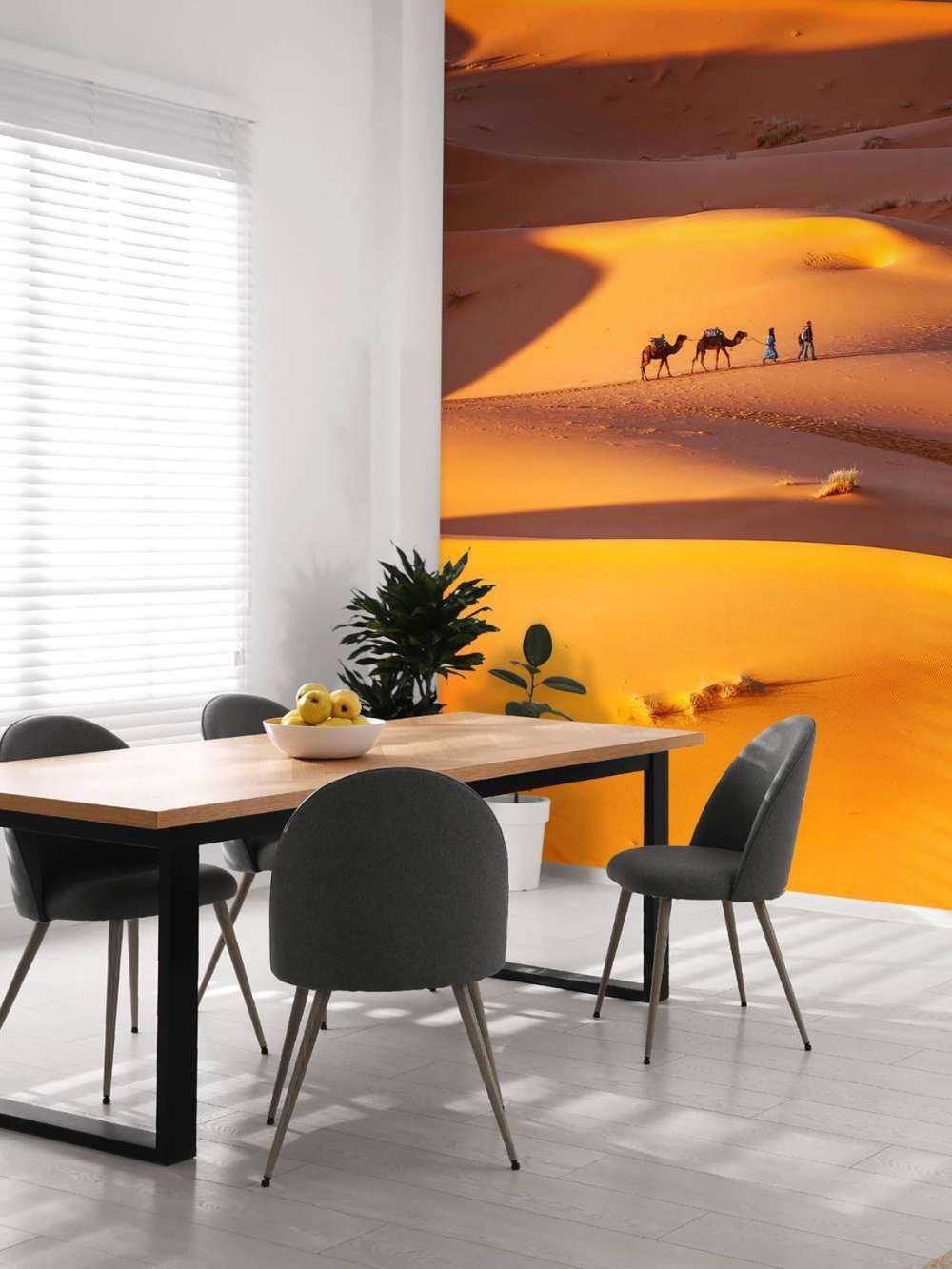 Bovenaanzicht woestijn