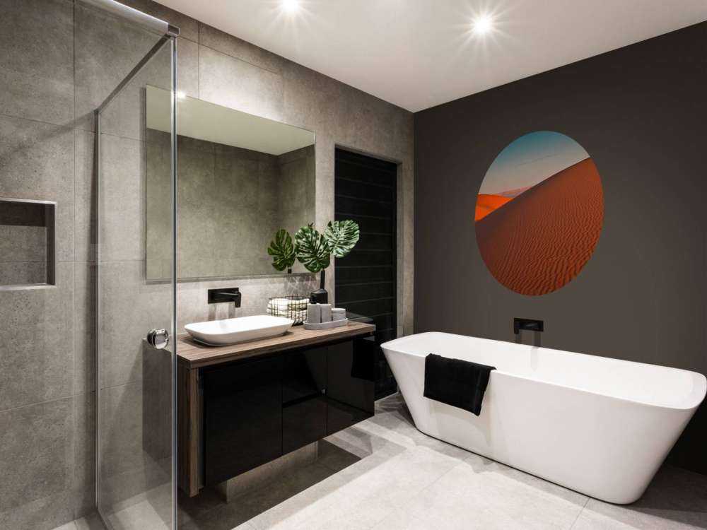 Zandduinen in de sahara woestijn