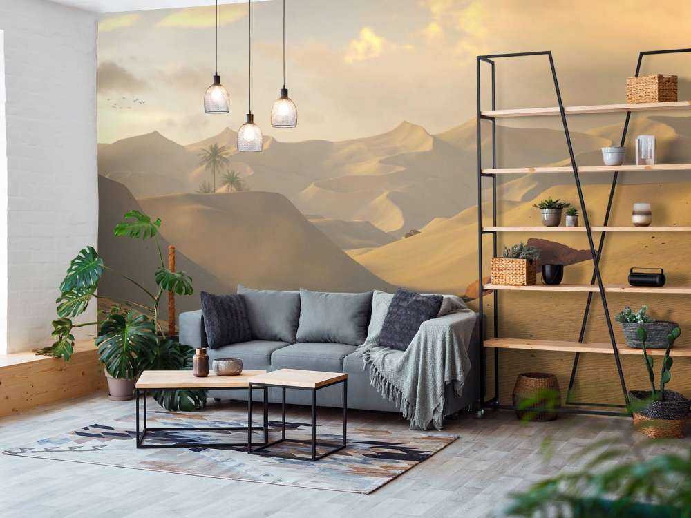 Golden hour in de woestijn