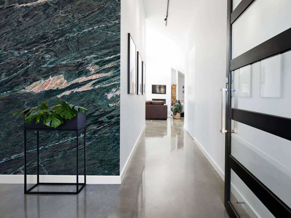 Marmer met golvende structuur