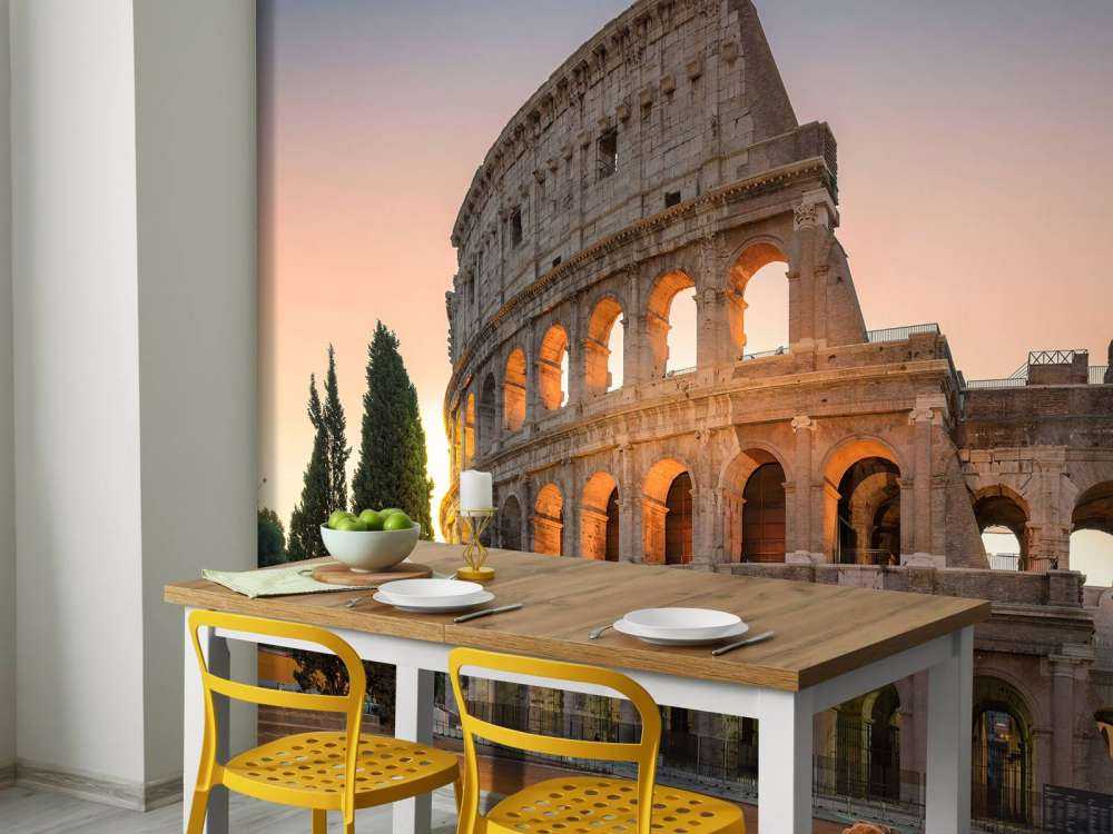 Colosseum bij zonsopgang