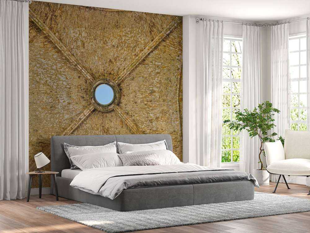 Oud gebouw met pilaren