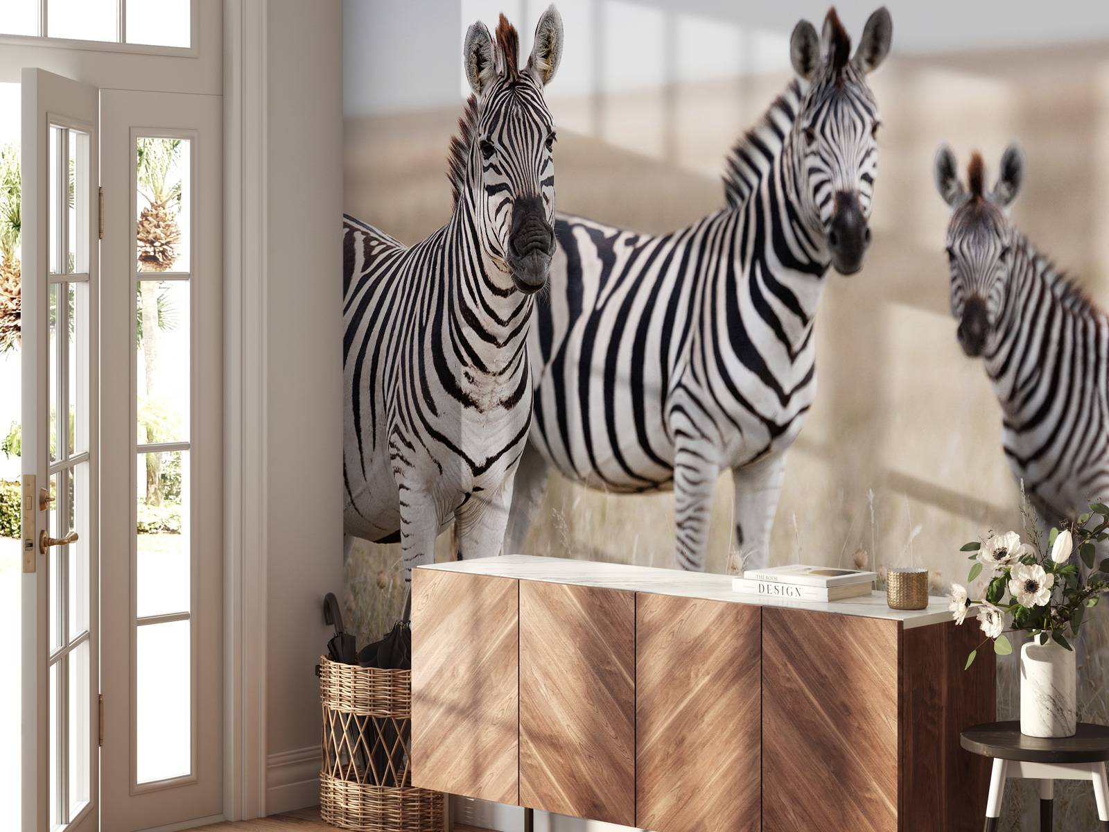 Zebra's in de natuur