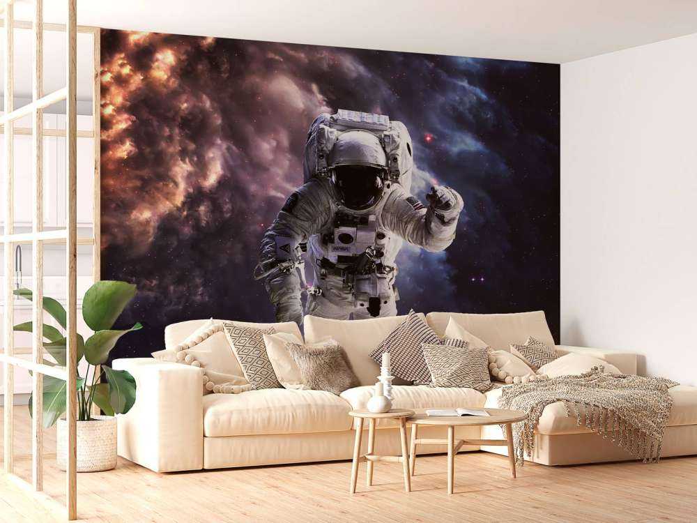 Astronaut in de ruimte