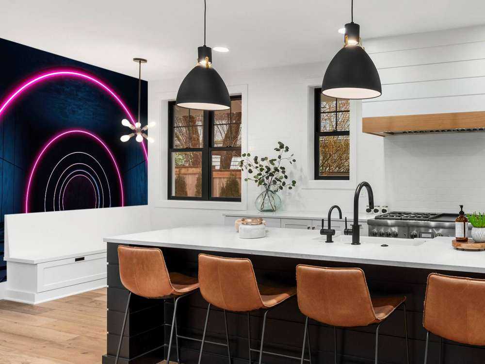 Moderne futuristische gang