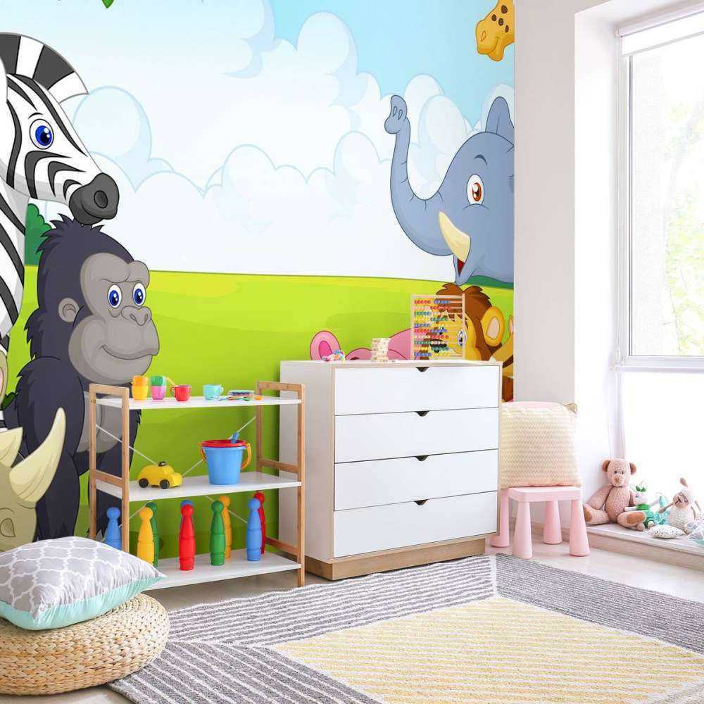 Wilde dieren in de jungle