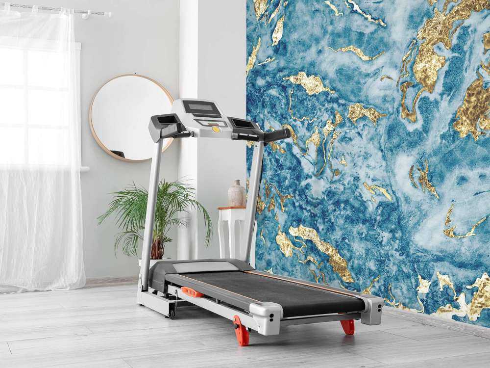 Goud-blauwe structuur