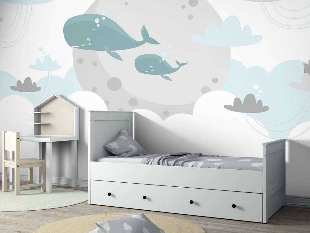 Babydesign met walvissen