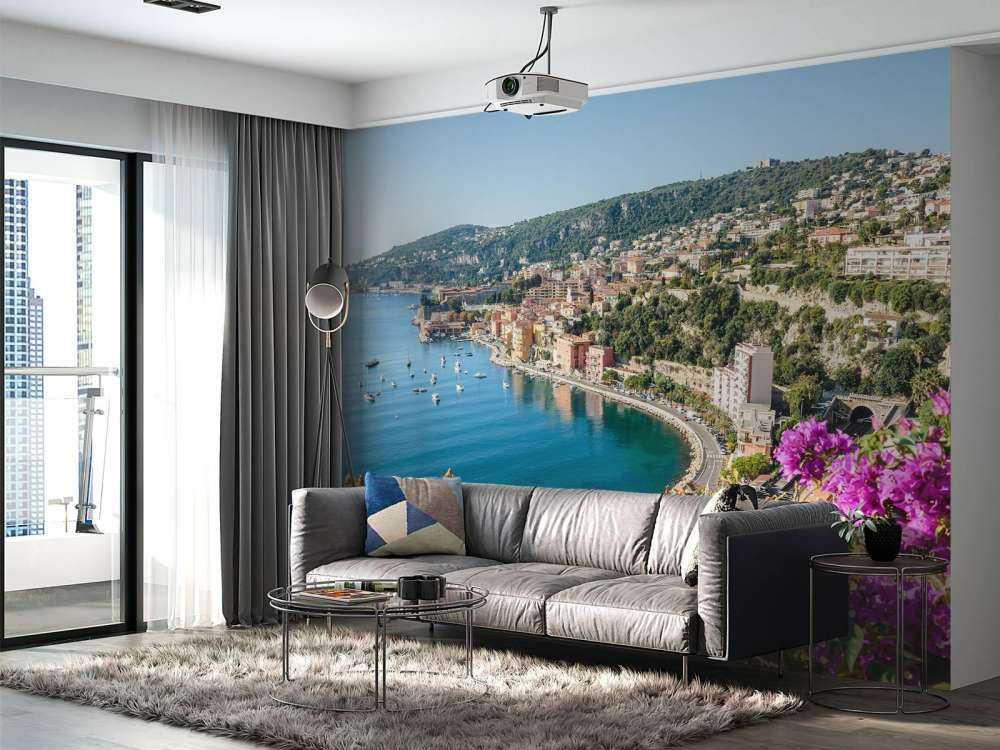 Côte d'Azur in de zomer