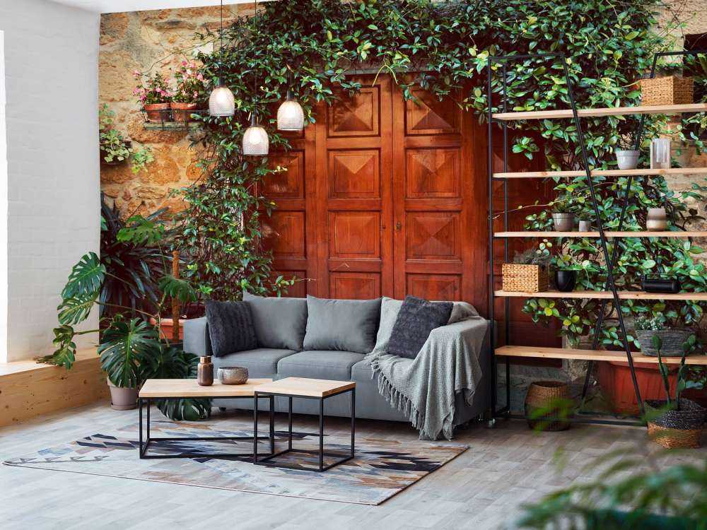 Houten deur in Italië