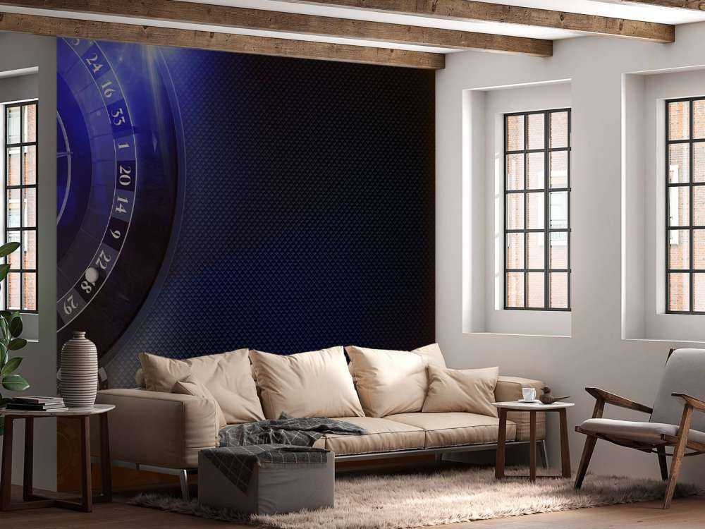 Donkere roulette tafel