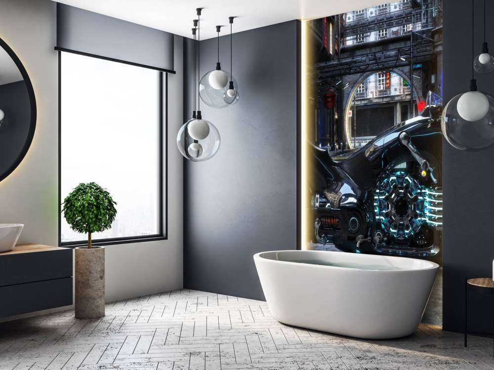 Futuristische motor design