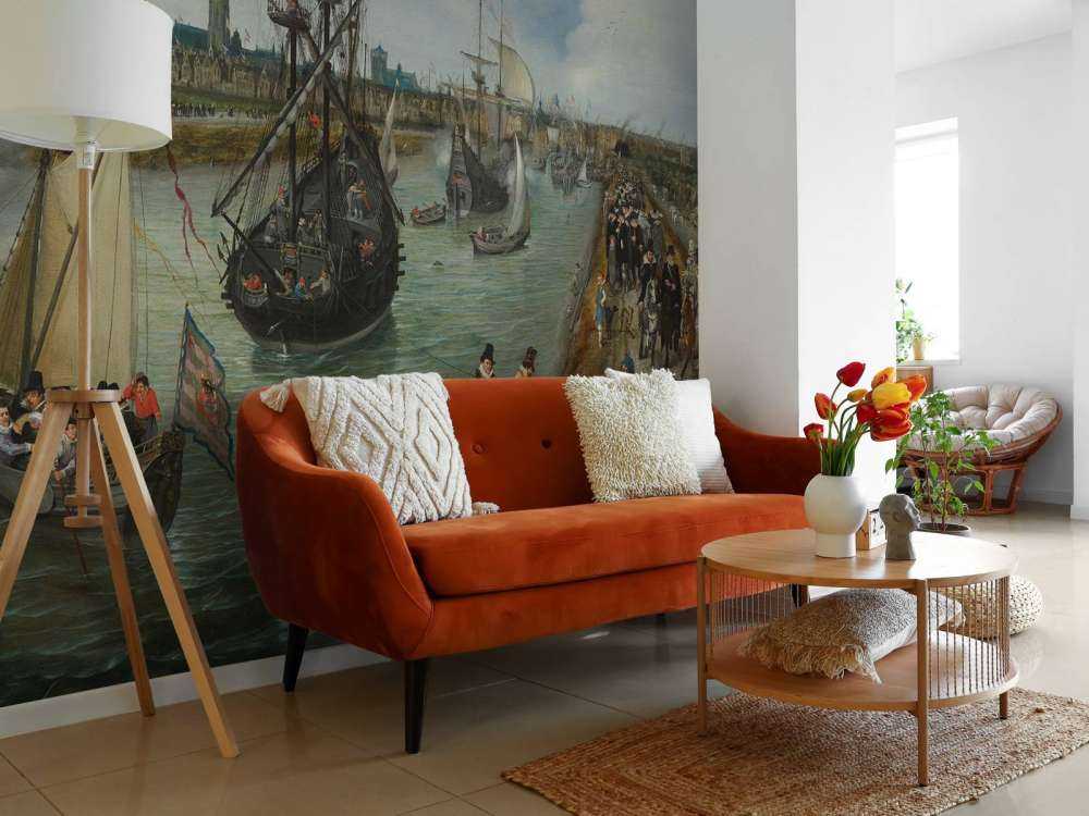 Het vertrek van een hoogwaardigheidsbekleder uit Middelburg