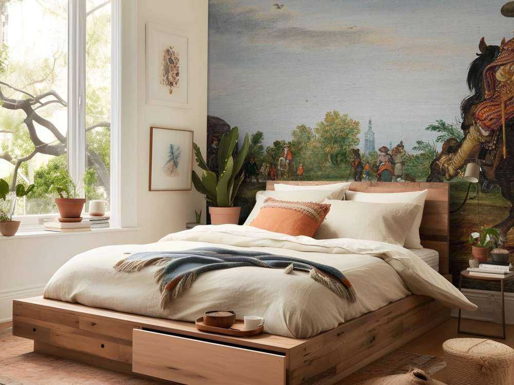 Zomer door Adriaen van de Venne