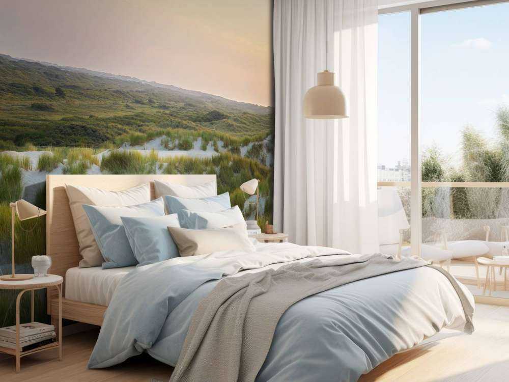 Zonsondergang in de duinen