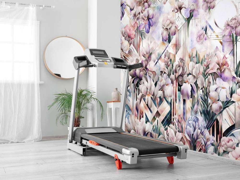 Huge Watercolor Irises Pink