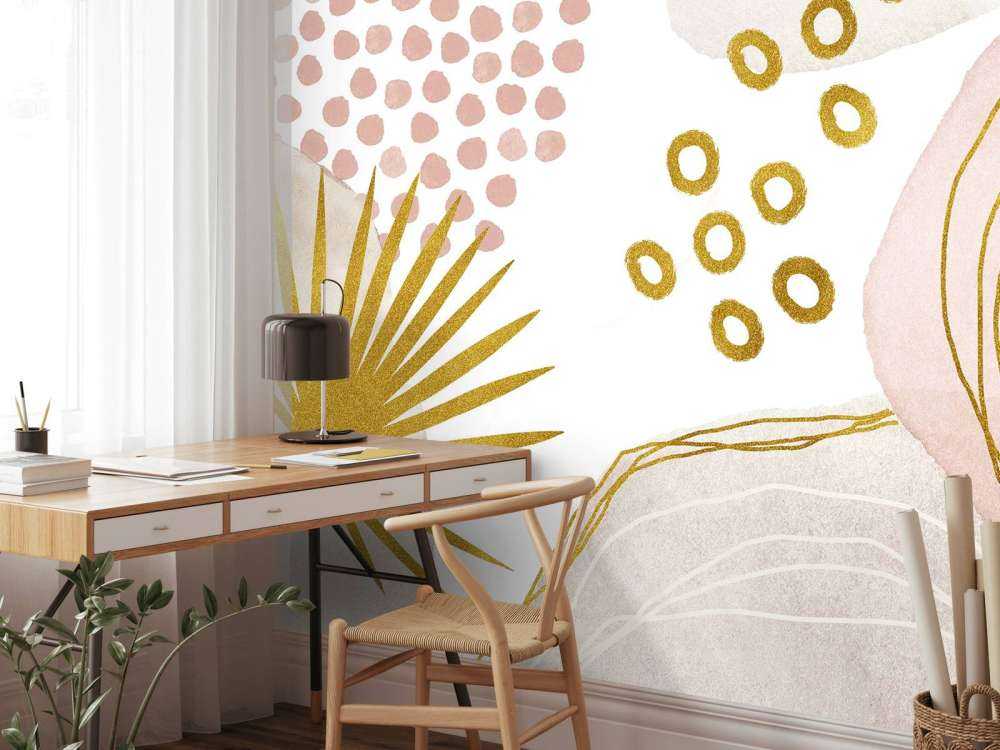 Golden Glamour Boho Tropical Vibes