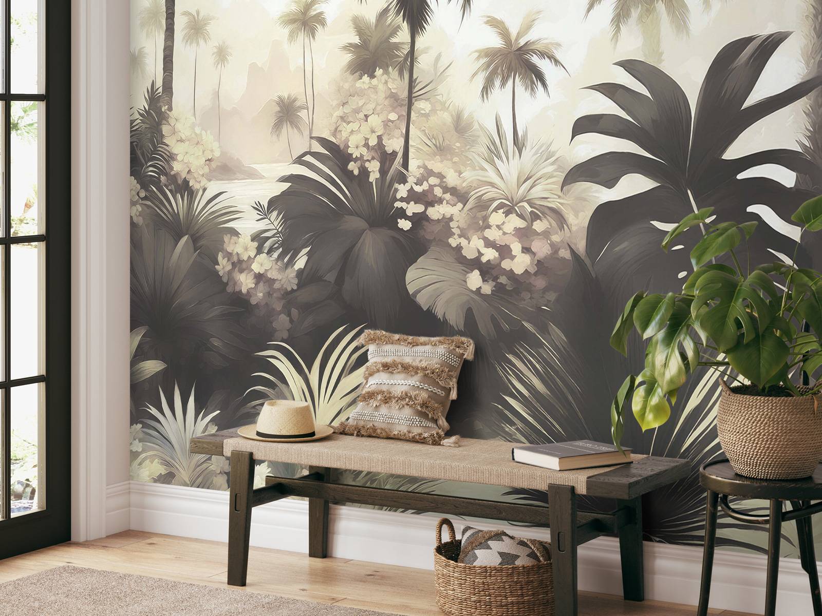 Breath of the tropics Dark Green