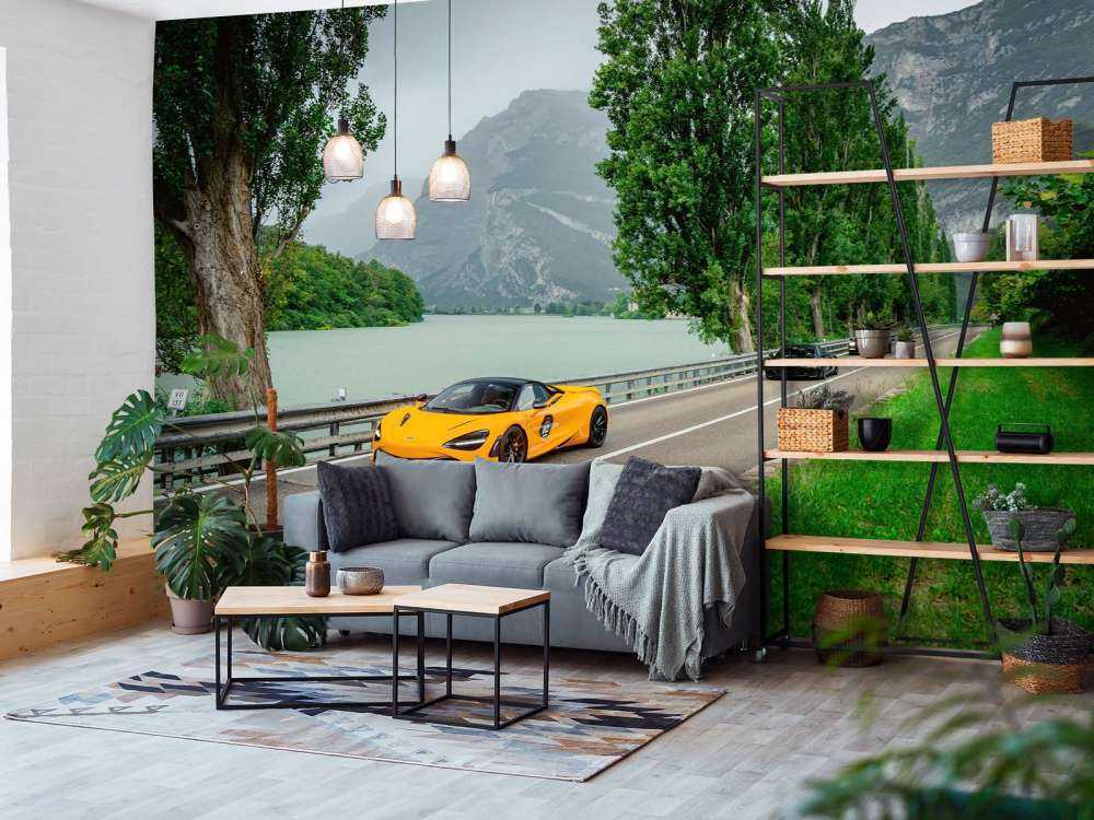 Alpenrit langs het meer