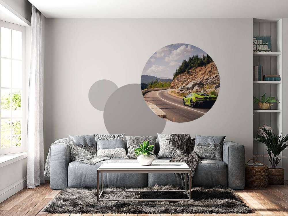 Lamborghini Revuelto in de Bergen