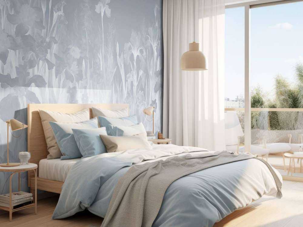 Fragrant spring Sky Blue