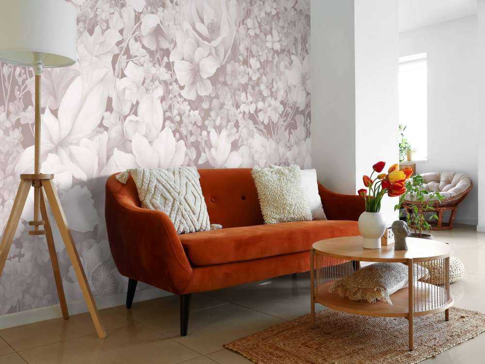 Flower festivalSEAMLESS Soft Green