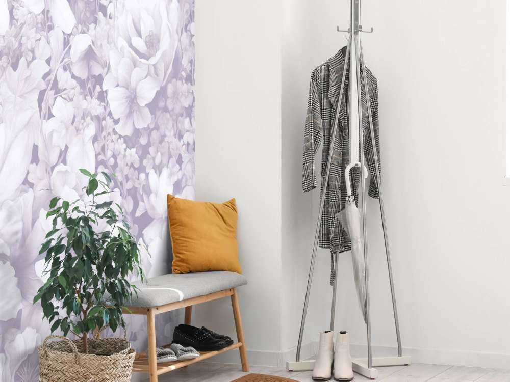 Flower festivalSEAMLESS Soft Purple