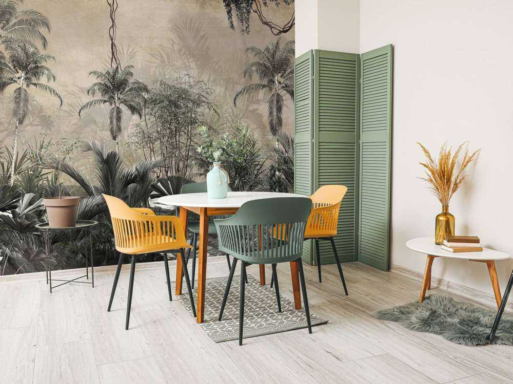 Tropisch Woud in Nevel