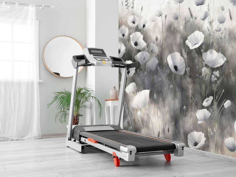 Wildflower dance - grey