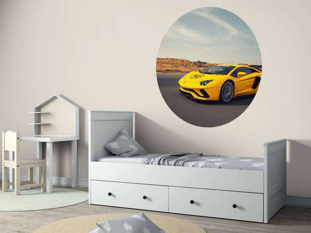 Lamborghini Aventador in actie