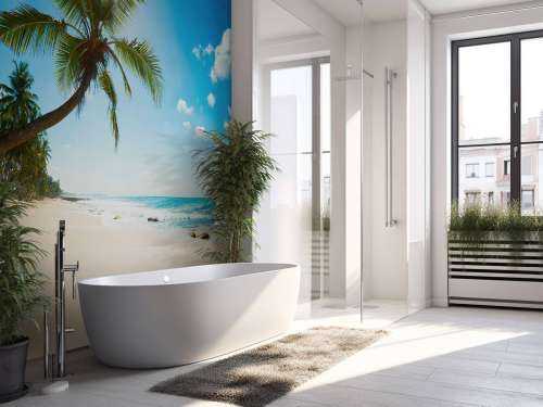 Grote palmboom