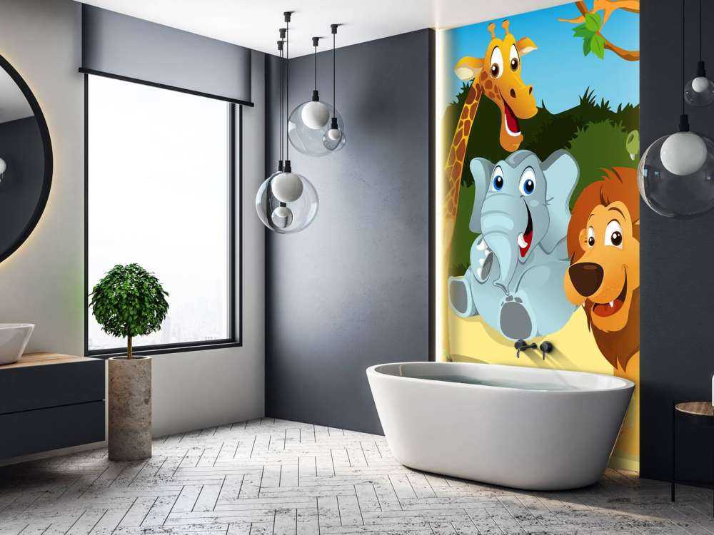 Vrolijke wilde dieren