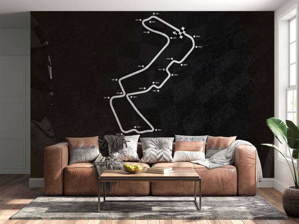 Formule 1 circuit - Marina Bay Street Circuit - Singapore