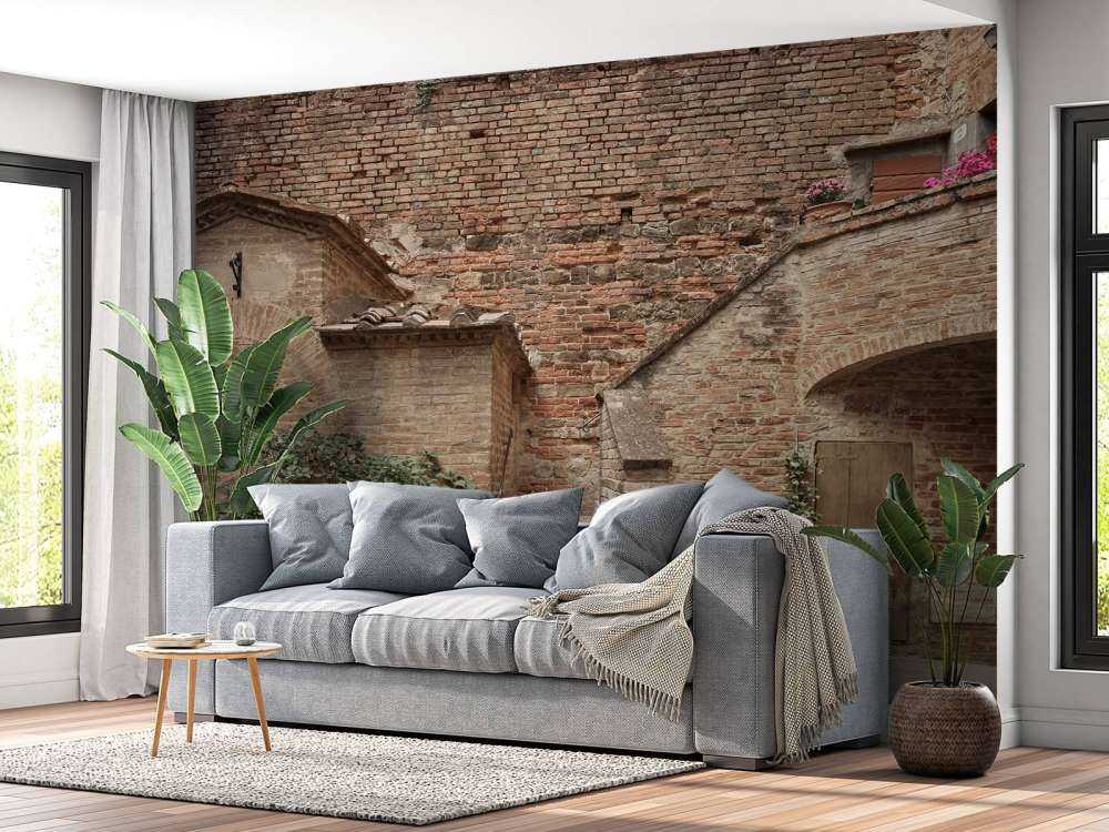 Binnenplaats in Italië