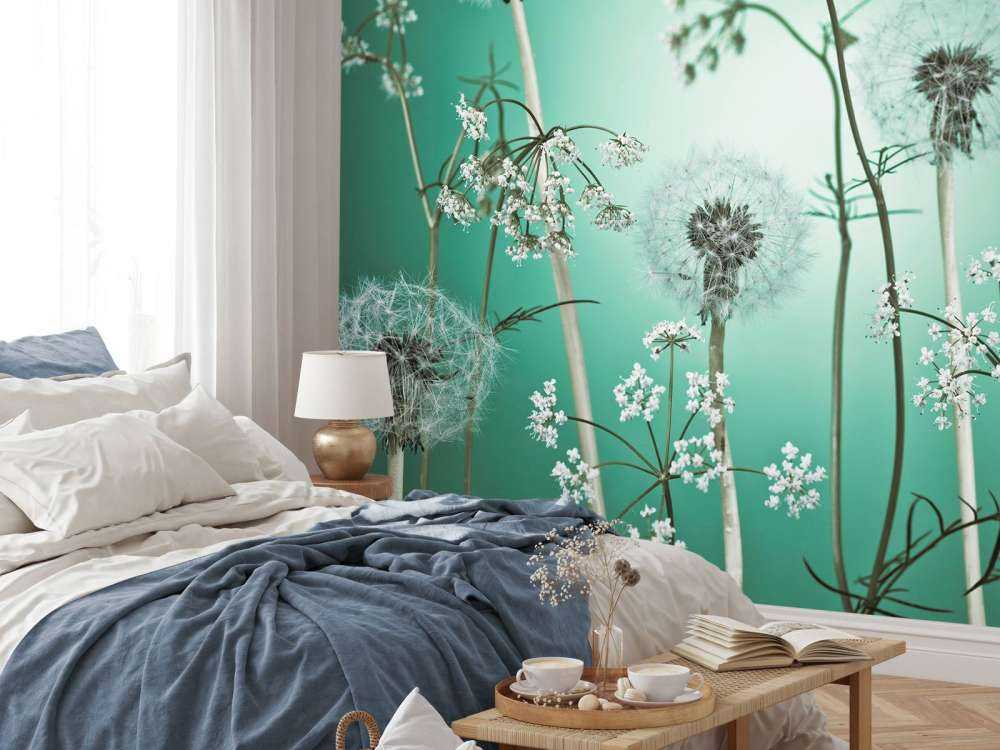 Meadow fantasie turquoise